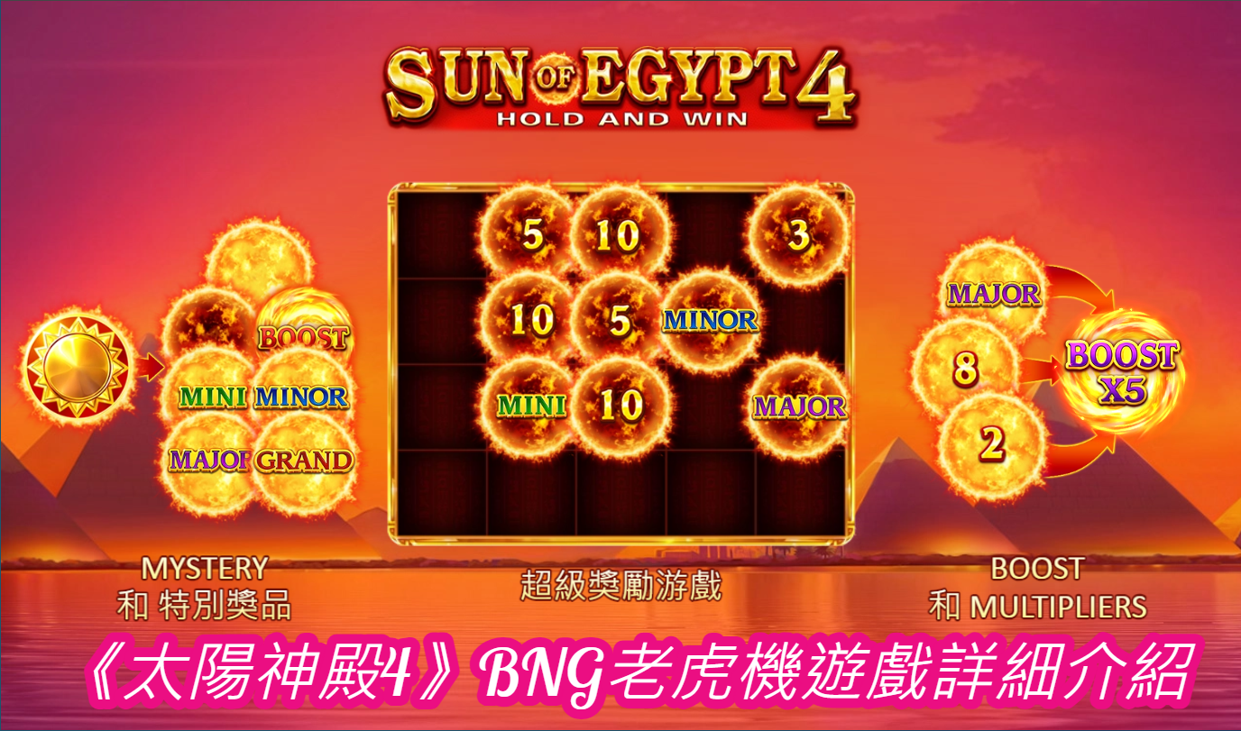 《太陽神殿4》BNG老虎機遊戲詳細介紹