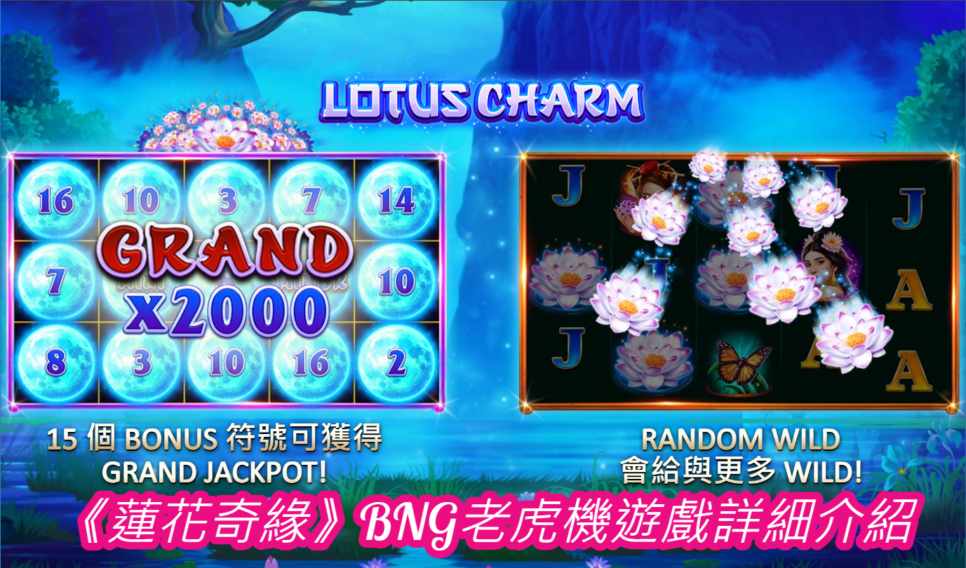 《蓮花奇緣》BNG老虎機遊戲詳細介紹