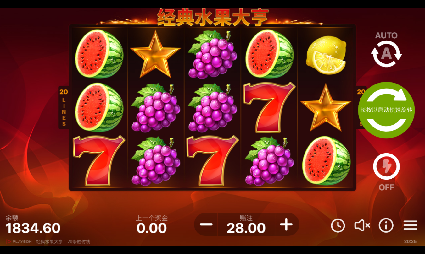《經典水果大亨》BNG老虎機遊戲詳細介紹