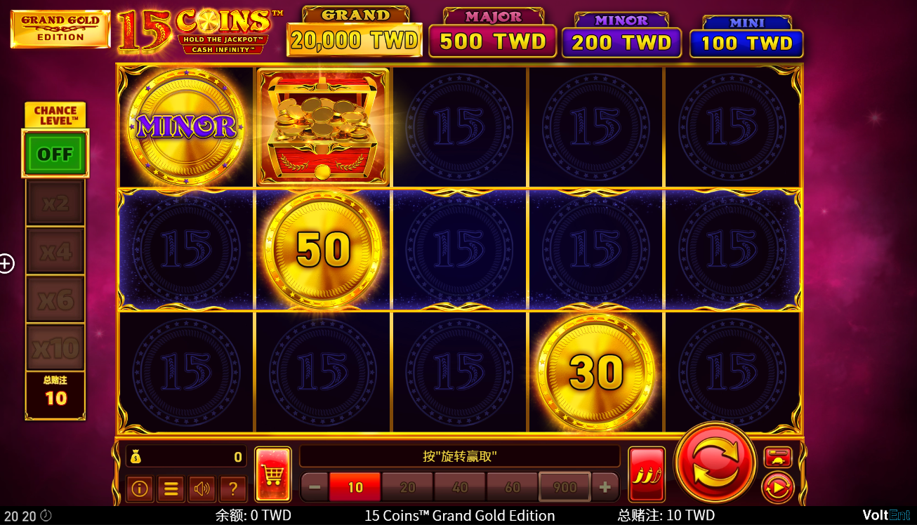 《金币15 黄金版》QT老虎機遊戲詳細介紹