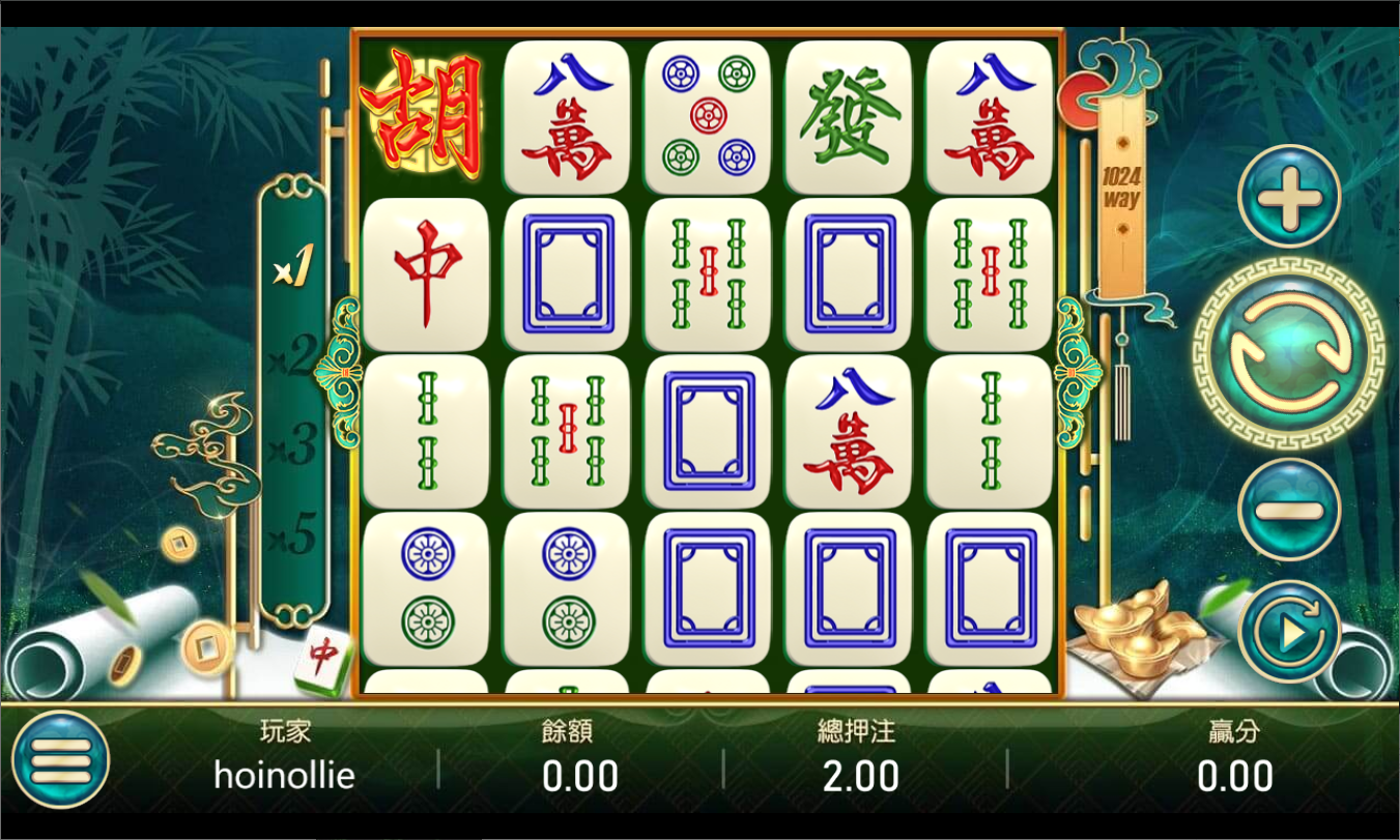 《麻將來了》GR老虎機遊戲詳細介紹