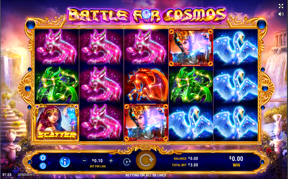 《宇宙之战》QT老虎機遊戲詳細介紹